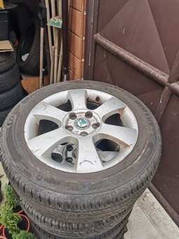 Disky R16 5×112 original Skoda - 2