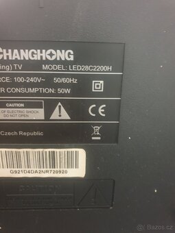 Tv changhong LED28C2200H - 2