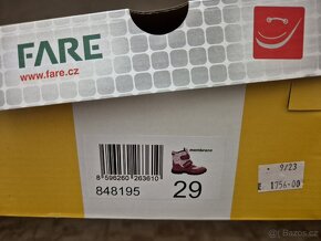 Dětské kotníkové boty Fare vel. 29 - 2