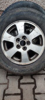 Alu kola Forester R15-celoroční pneu - 2