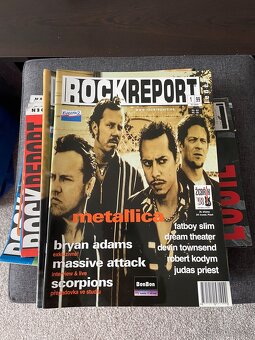 Hudební časopisy Melodie, Spark, Rock&Pop, Rock report - 2