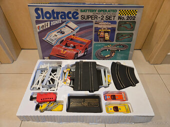 Prodám funkční retro autodráhu na baterky - 2