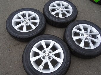 Alu disky Škoda Citigo, 14", 5x112,ET 35, letní sada - 2