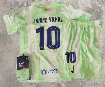 dres Yamal FC Barcelona green Cactus Jack by Travis Scott - 2