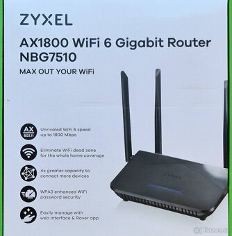 Zyxel NBG7510AX1800 WiFi 6 Gigabit Router - 2
