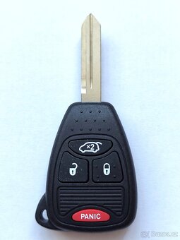 Klíč Jeep Dodge Chrysler 315MHz ID46 ID46-PCF7961 315MHz K - 2