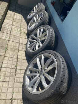Prodám Alu disky s pneu na Audi A5 - 2