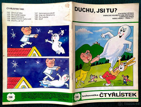 ČTYŘLÍSTEK č. 156/1988 DUCH, JSI TU? - 2
