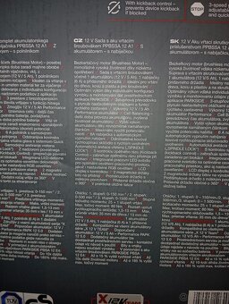 Aku vrtací set 12v Cordless - 2