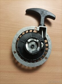 Startování na minibike. - 2