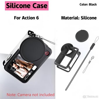 Silikonový ochranný kryt pro Action 6 - 2
