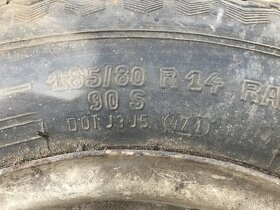 Staré pneu s disky - 2