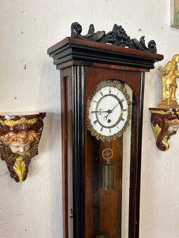 Malé hodiny biedermeier - 75 cm originál. - 2