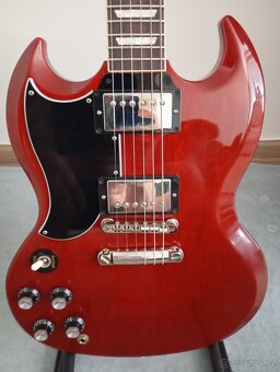 Prodám levorukou kytaru Gibson Sg standart 61 - 2