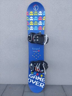 Snowboard SPORTEN, 126 cm + boty - 2