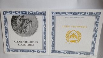 Stříbrné mince Germania Beasts - Gullinbursti 2025 - 2x1oz - 2