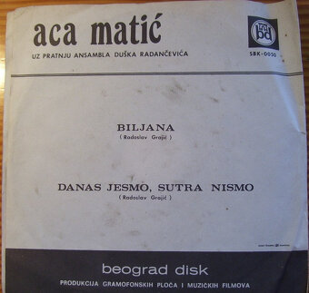 SP deska ACA MATIČ 1970/22/ - 2