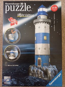 3D puzzle stavebnice Světelný maják - 2