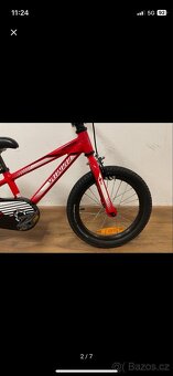 Dětské kolo Specialized Hotrock 16” červené - 2