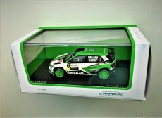 Model ŠKODA Fabia III R5 Rally Č.Krumlov 2017 Abrex 1/43 - 2