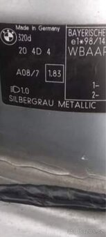 Dveře e46- bez koroze - 2