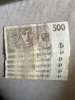 Bankovka 500,- - 2