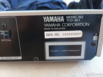YAMAHA AV-1 receiver/přehravač+bedny SONY - 2