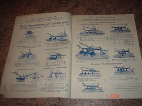 Katalog zemědělských strojů1913 Jan Féda, unikát - 2
