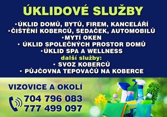 Úklid domácnosti a tepování čalounění - 2