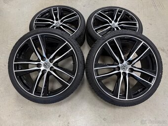 Originální alu kola 5x112 r19 letní pneu 6,5mm - 2