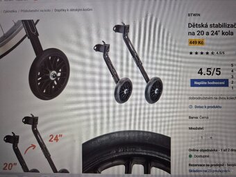 Pridavna kolecka BTWIN - 2
