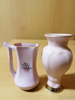 KARLOVARSKÝ PORCELÁN ORIGINÁL-TZV. RŮŽOVÝ POR.MINI. 400KČ/KS - 2