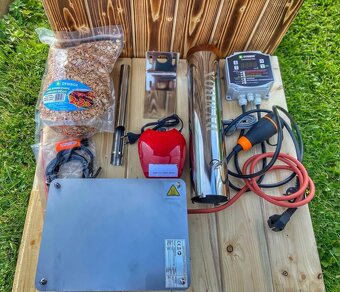 Topná spirála s regulátorem a generátorem pro udírny,sušičky - 2