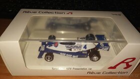 F1 Tyrrell 008 Presentation Car #4 1978 Rêve Collection 1:43 - 2