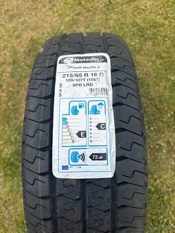 2 ks nové letní pneu 215/65R16C 109/107T - 2