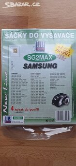 4x sáčky do vysavače SG2 MAX8 - 2