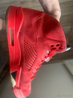 Air Jordan 5 Retro University Red/ Black - 2