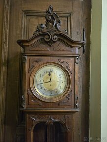 VÍDEŇSKÉ BAROKO,3ZÁVAŽOVÉ PODLAHOVÉ HODINY - 2