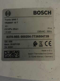 Bosch boiler 10L - 2