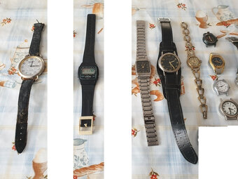 Staré hodinky - digi i analog - 2