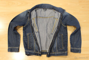 Chlapecká džínová bunda, vel. 140 cm - 2