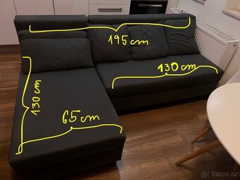 Rozkládací rohová pohovka - 2