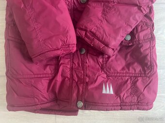 Delši vínová bunda vel.140 věk 9/10let - 2