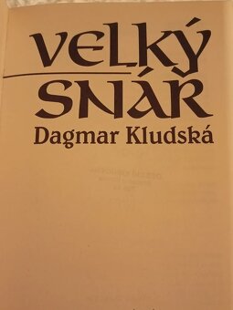 Velký snář- Dagmar Kludská - 2