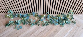 Svatební dekorace - girlanda eukalyptus - 2