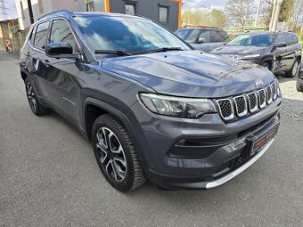 JEEP COMPASS 1.3 110kW LIMITED 2022 KAMERA+NAVI+KŮŽE -DPH - 2