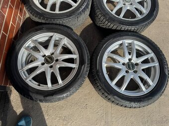 Alu 17" 5x112, alu zimní 70% KaroQ , T-Roc , + letní Pneu - 2