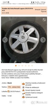 Alu kola Renault Laguna - 2