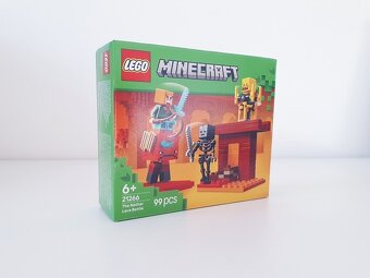 LEGO MINECRAFT • 21266 BITVA V NETHERU • 30705 V JESKYNI - 2