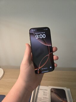 Apple iPhone 16 Pro 128GB - obaly, záruka, top stav - 2